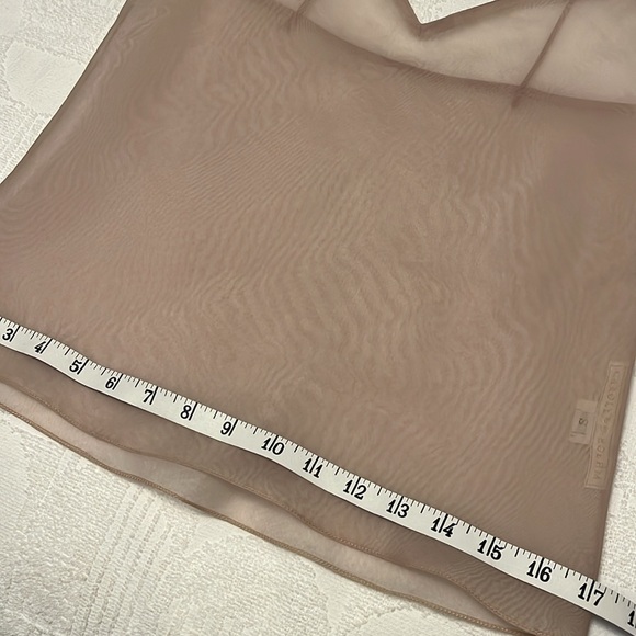 Carolyne Roehm Sheer Silk Cami - Picture 6 of 6